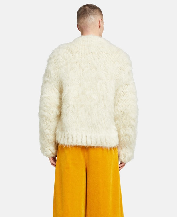 Jil Sander Wool cardigan Champagne