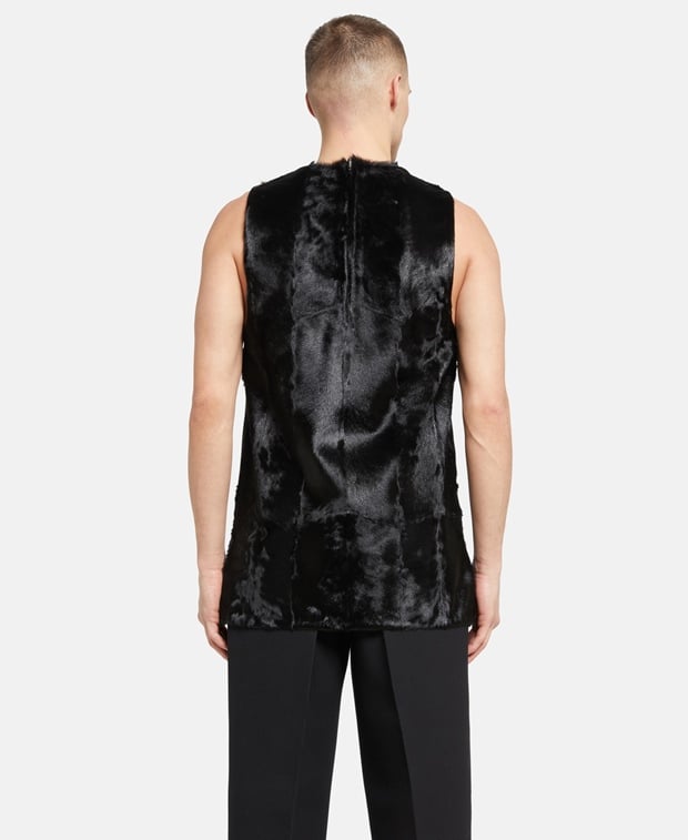 Jil Sander Sleeveless shirt Black