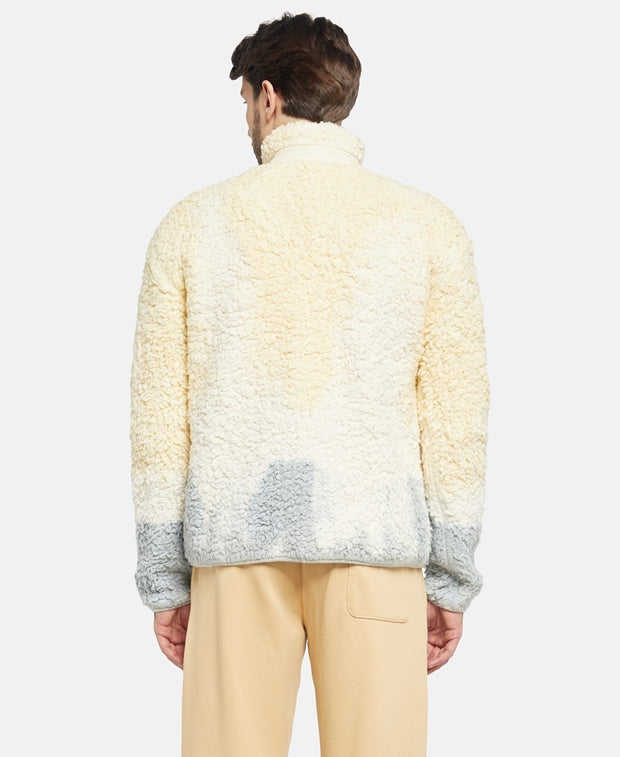 Jil Sander Teddy fur jacket Ecru
