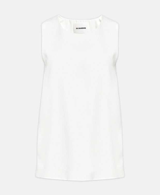 Jil Sander Sleeveless top Soft Beige