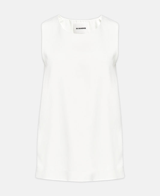 Jil Sander Sleeveless top Soft Beige