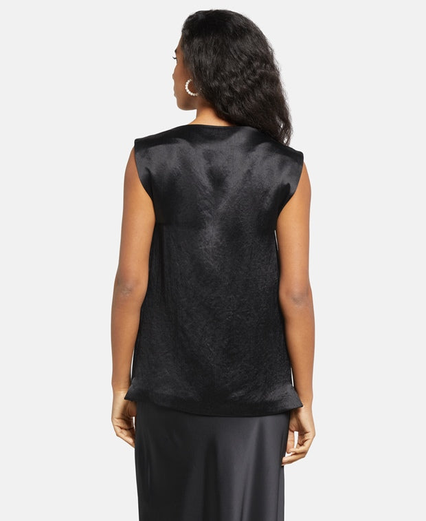 Jil Sander Sleeveless top Black