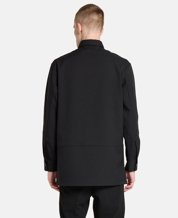 Jil Sander Long-sleeved shirt - regular fit Black