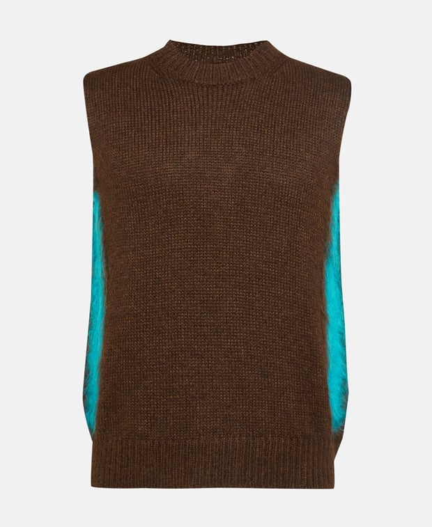Jil Sander Sleeveless pullover Brown