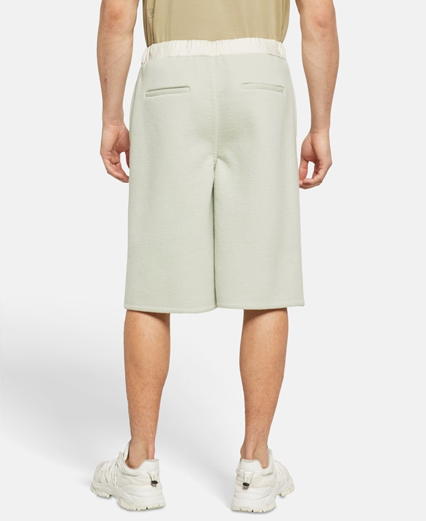 Jil Sander Wool shorts Lime