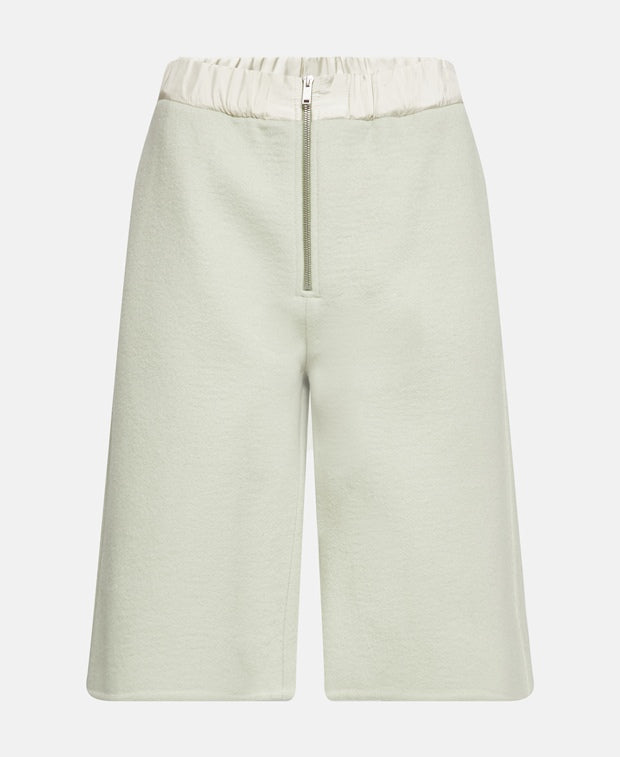 Jil Sander Wool shorts Lime