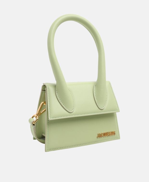 Jacquemus Le Chiquito Leather handbag Lime