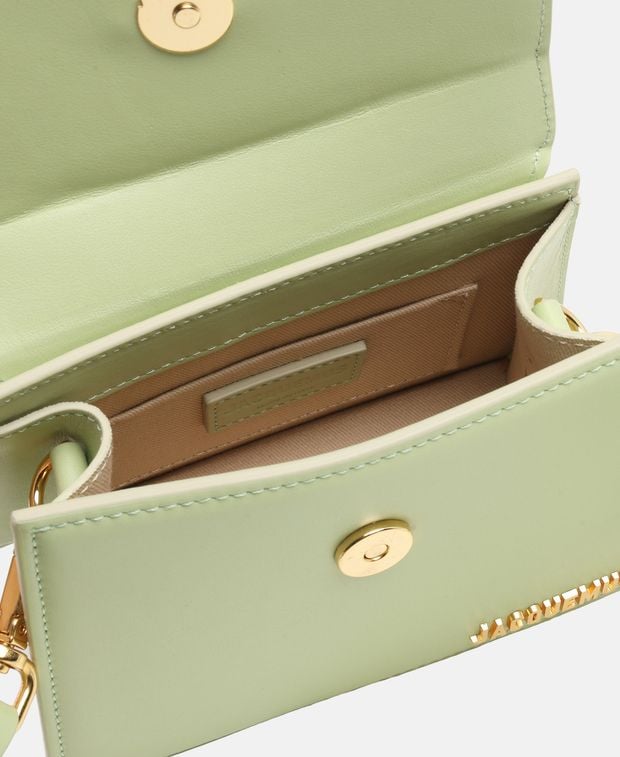 Jacquemus Le Chiquito Leather handbag Lime