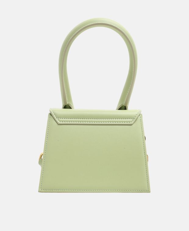 Jacquemus Le Chiquito Leather handbag Lime