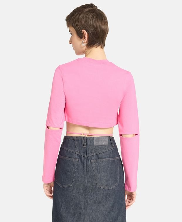 Jacquemus Long-sleeved top Pink
