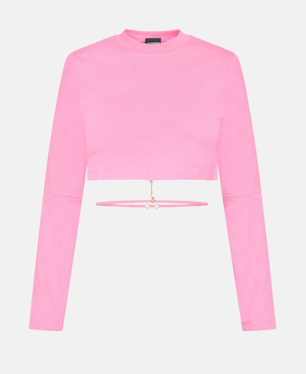 Jacquemus Long-sleeved top Pink