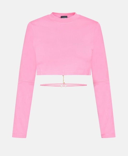 Jacquemus Long-sleeved top Pink