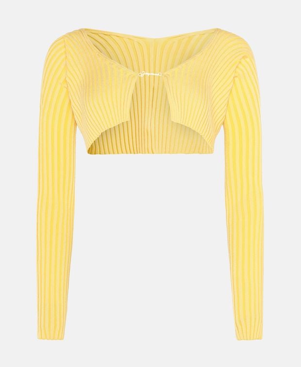 Jacquemus Cardigan Light Yellow