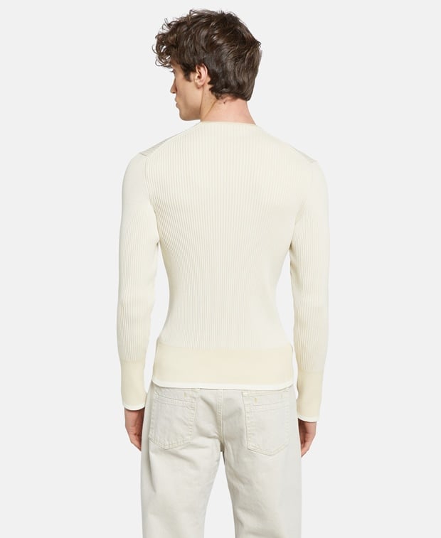 Jacquemus Long-sleeved jumper Putty