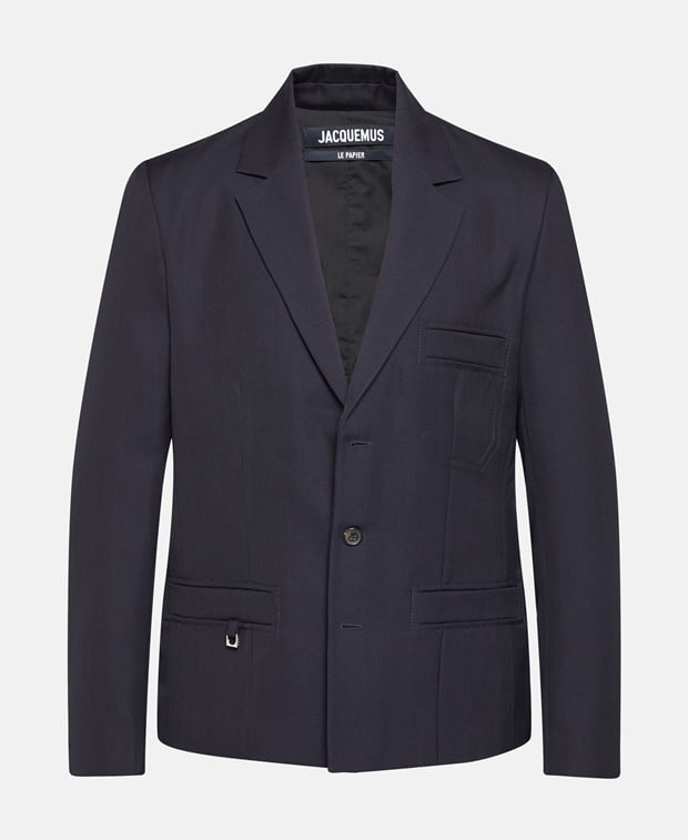 Wool suit jacket