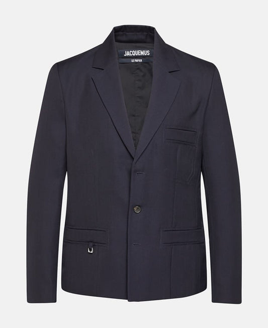 Wool suit jacket