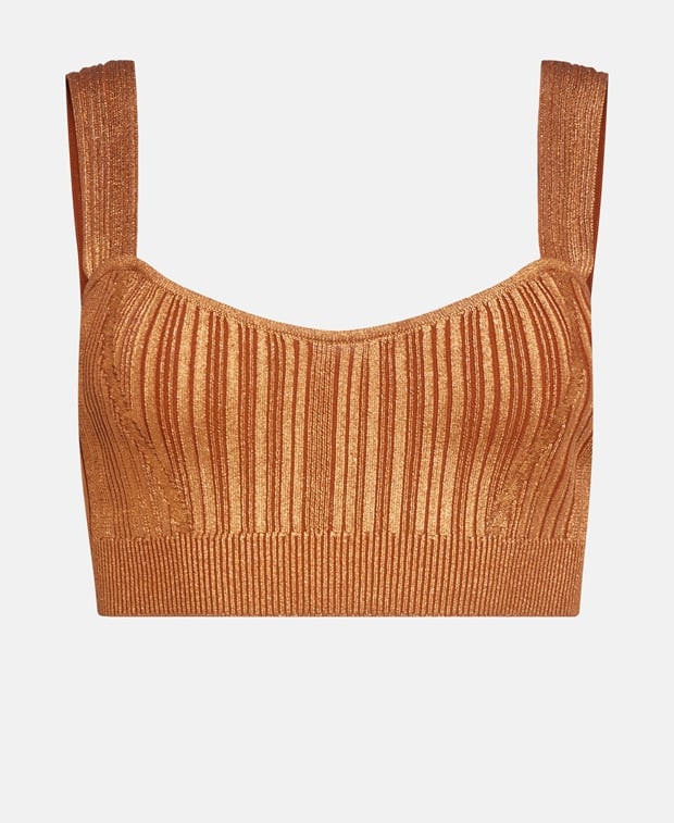 HervÃÂ© LÃÂ©ger Paris Knitted top Terracotta