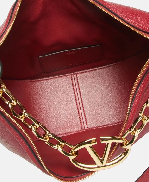 Valentino Garavani Leather shoulder bag Vlogo
