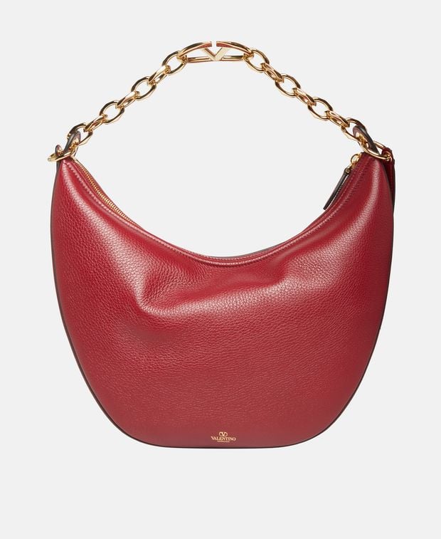 Valentino Garavani Leather shoulder bag Vlogo