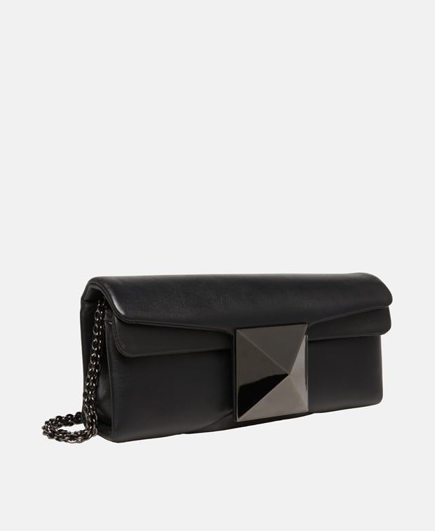 Valentino Garavani Leather clutch Roman stud