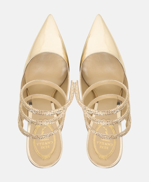 Rene Caovilla Pumps with calf lacing