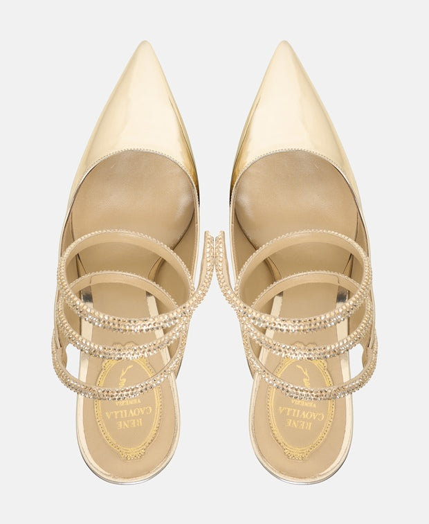 Rene Caovilla Pumps with calf lacing