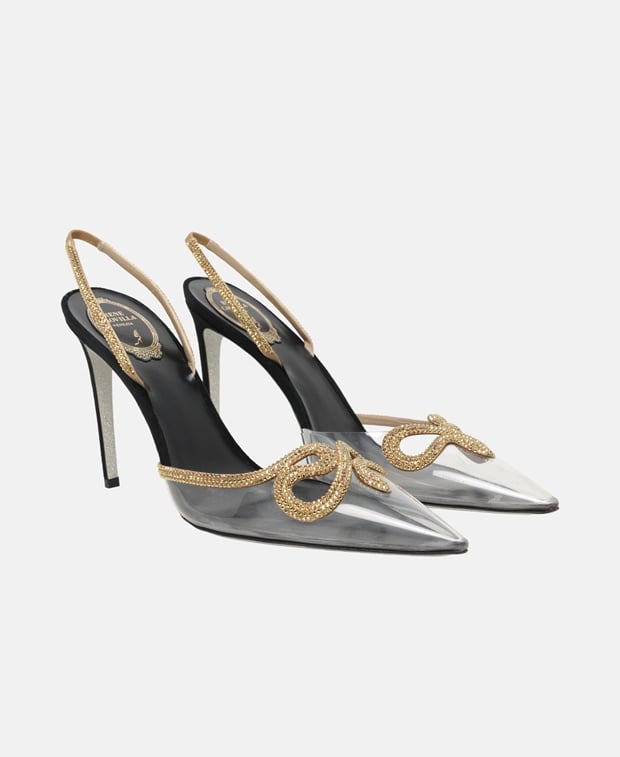Rene Caovilla Slingback pumps