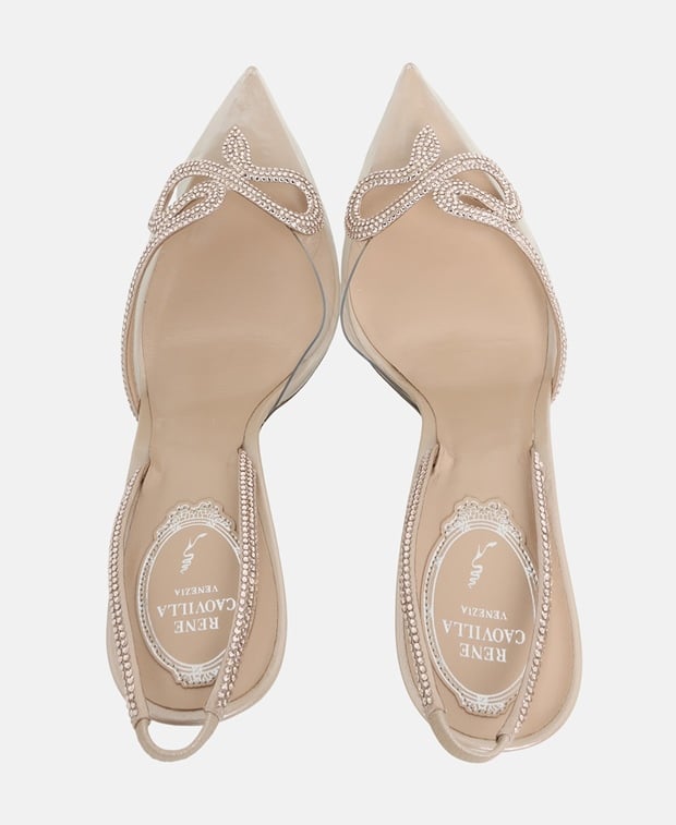 Rene Caovilla Slingback pumps