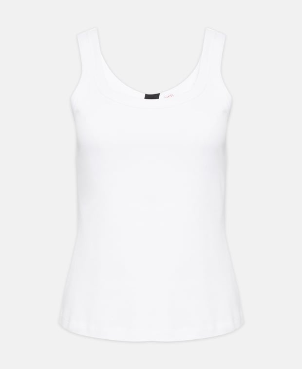 Red Valentino Sleeveless top White