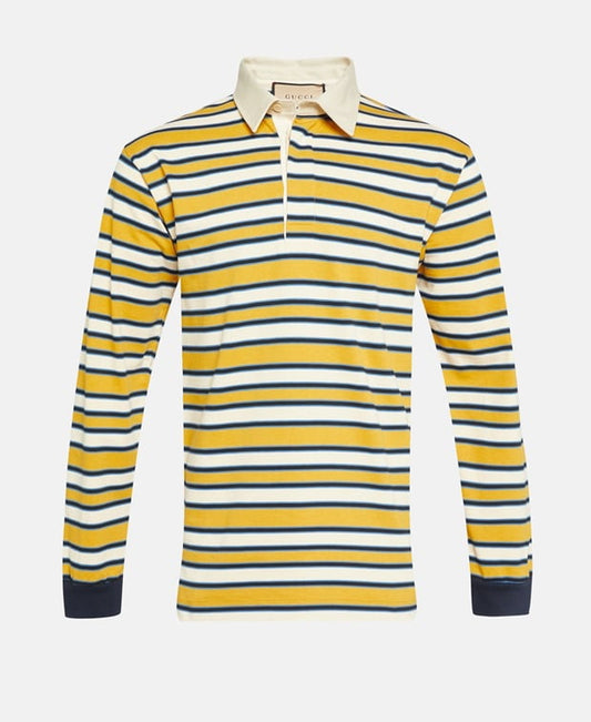 Long-sleeved polo shirt