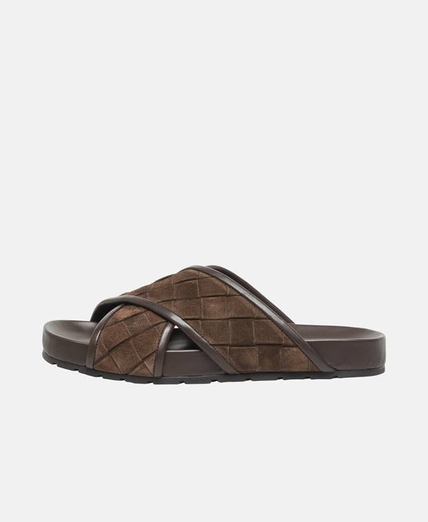 Bottega Veneta Sandals Dark Brown