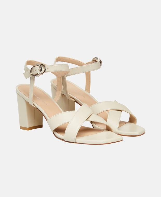 Stuart Weitzman Heeled sandals Beige
