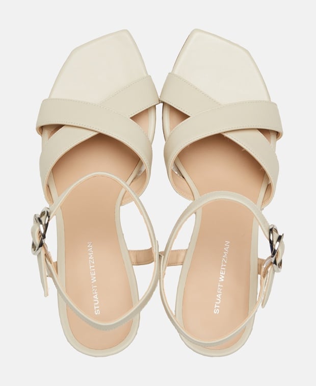 Stuart Weitzman Heeled sandals Beige