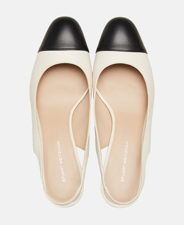 Stuart Weitzman Milla 55 Slingback pumps Natural
