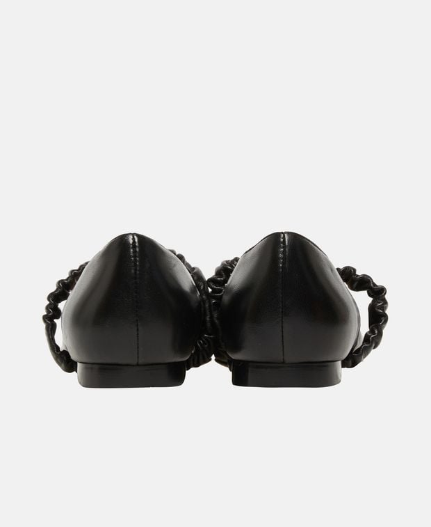 Stuart Weitzman Ballerina flat with straps Maxine
