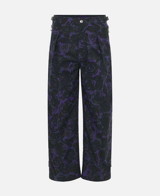 Burberry Casual trousers Burgundy