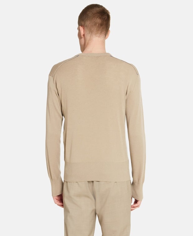 Burberry Wool jumper Natural
