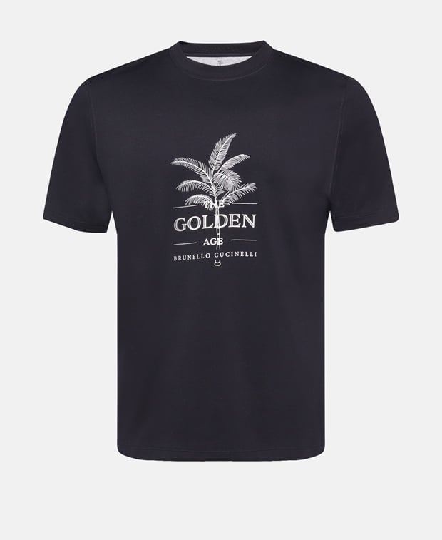 Brunello Cucinelli T-shirt Navy