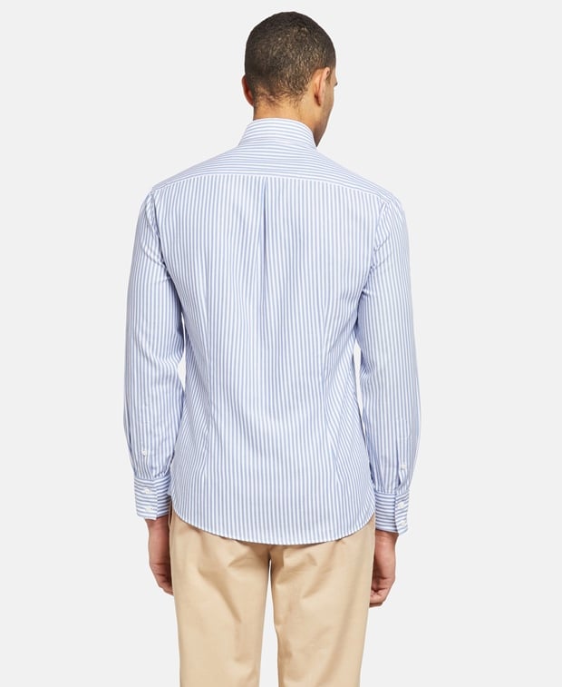 Brunello Cucinelli Long-sleeved shirt - slim fit
