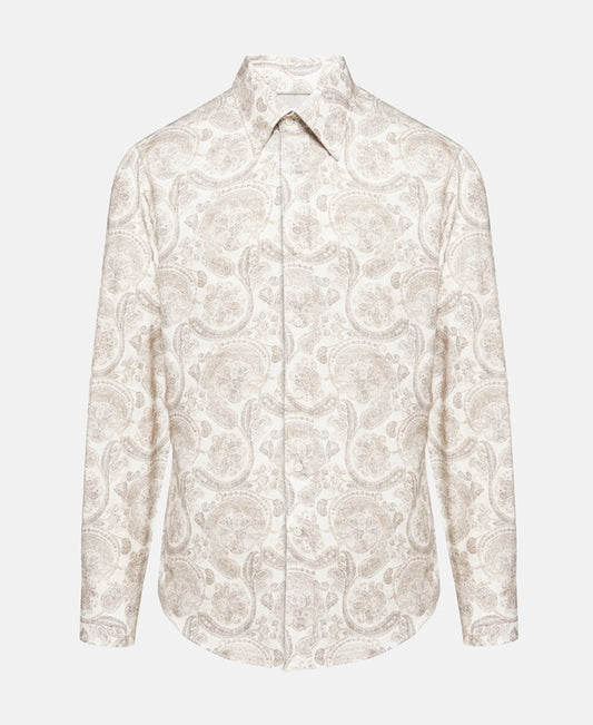 Brunello Cucinelli Long-sleeved shirt - slim fit