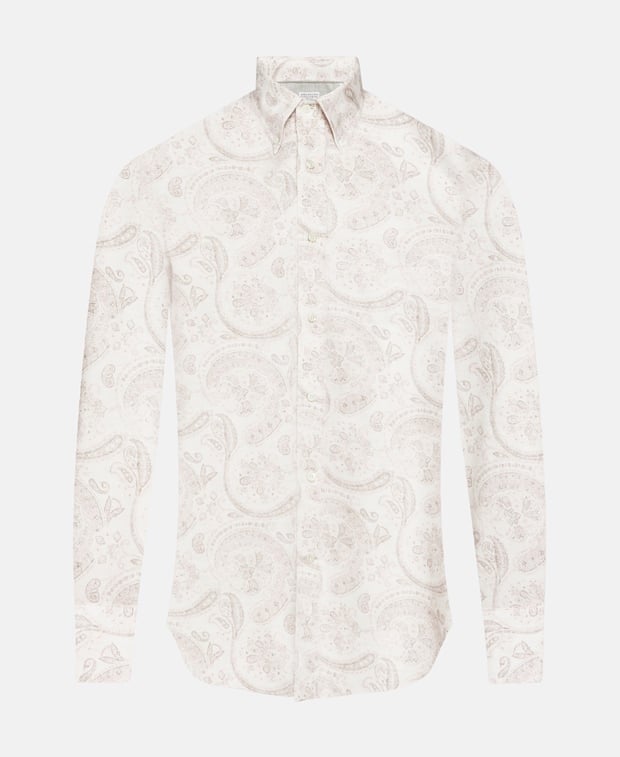 Long-sleeved shirt - slim fit