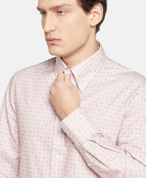 Brunello Cucinelli Long-sleeved shirt - slim fit