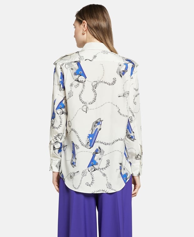 Burberry Silk blouse White
