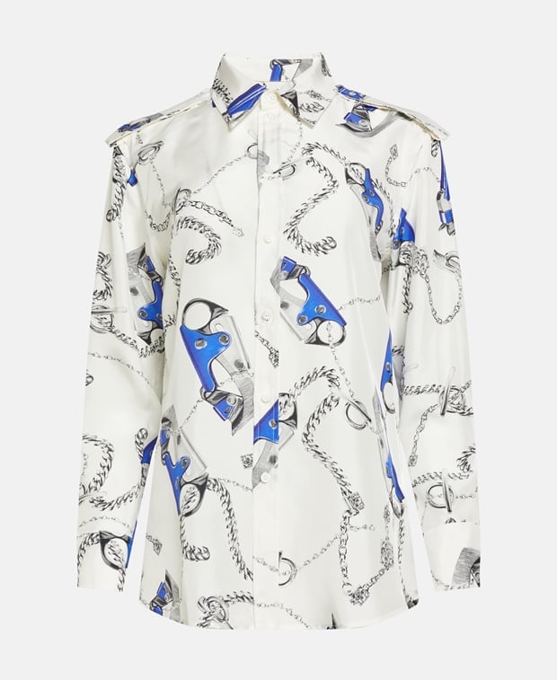 Burberry Silk blouse White