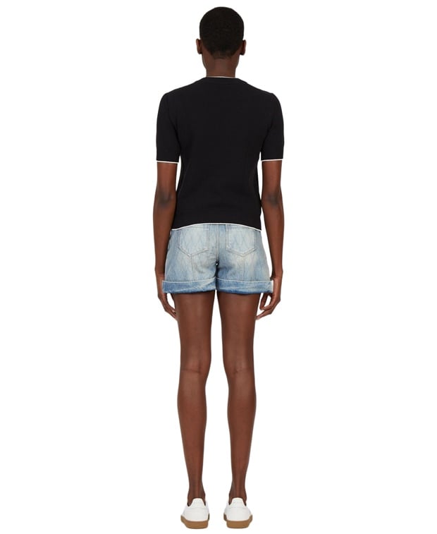 Balmain Knitted top Black
