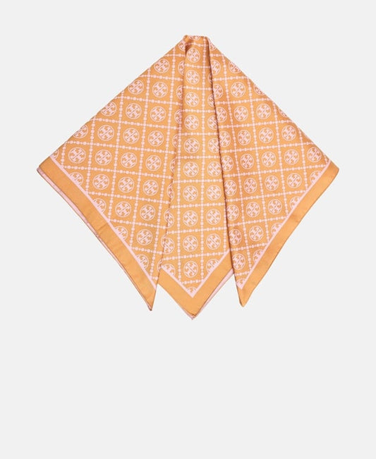 Tory Burch Square scarf Apricot