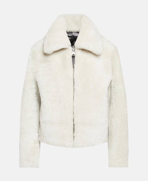 Mackage Reversible leather jacket Soft Beige