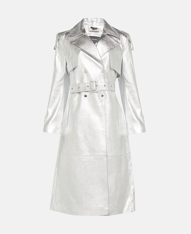 Mackage Leather trench coat