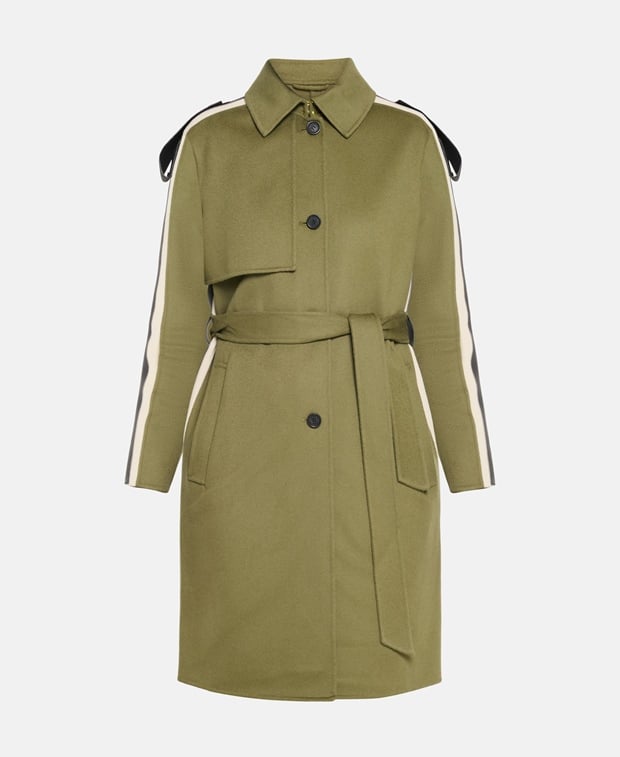 Mackage Wool trench coat Dark Green