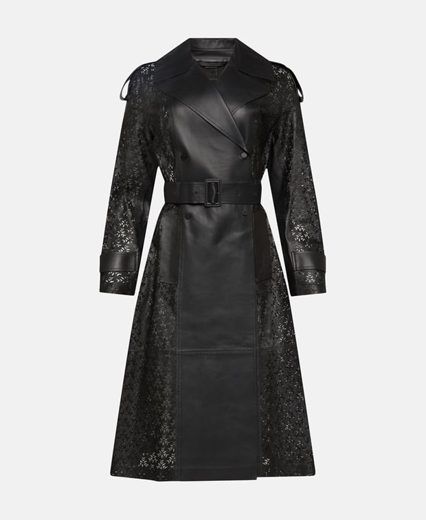 Mackage Leather trench coat